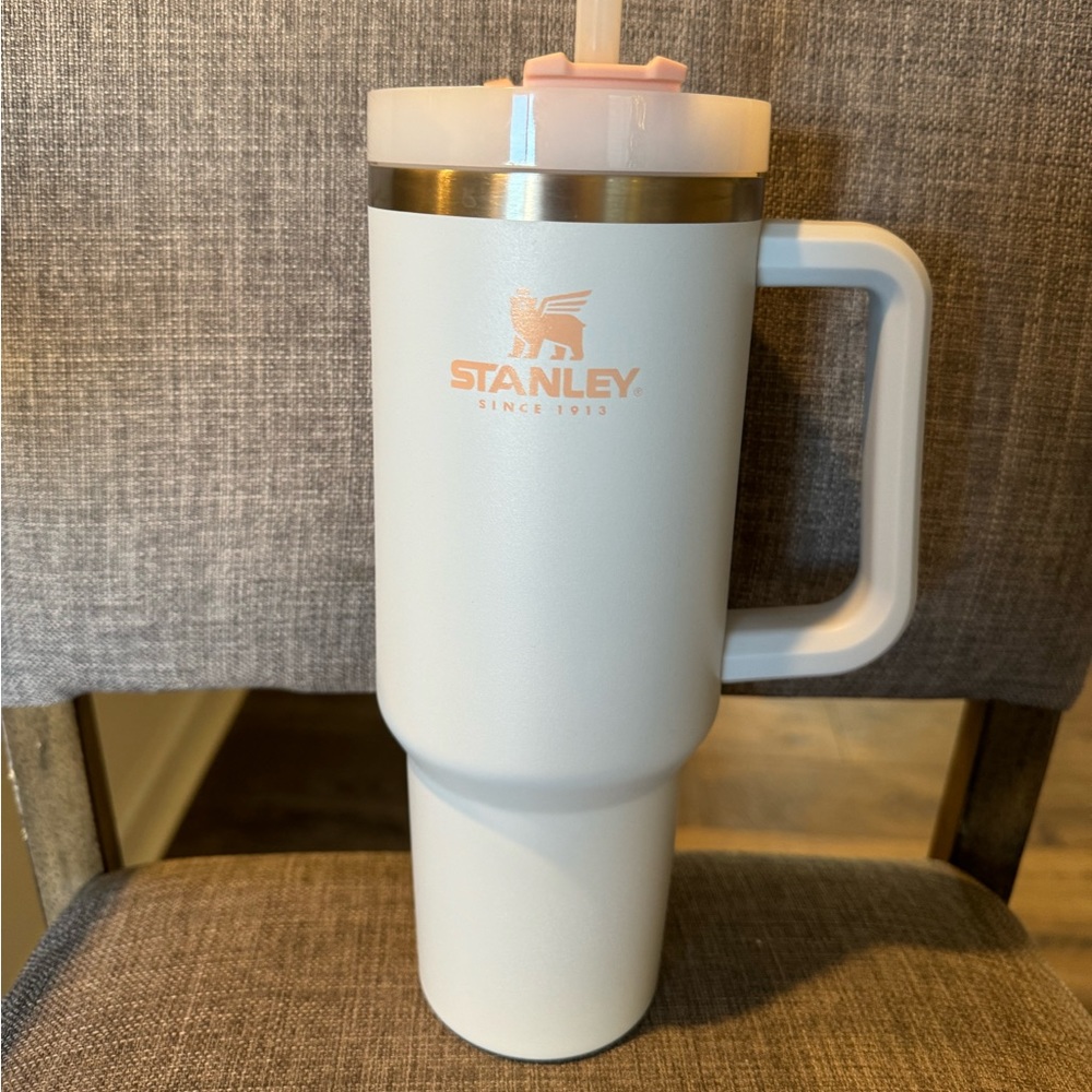 OG first generation Stanley 40 tumbler - glacier and pink